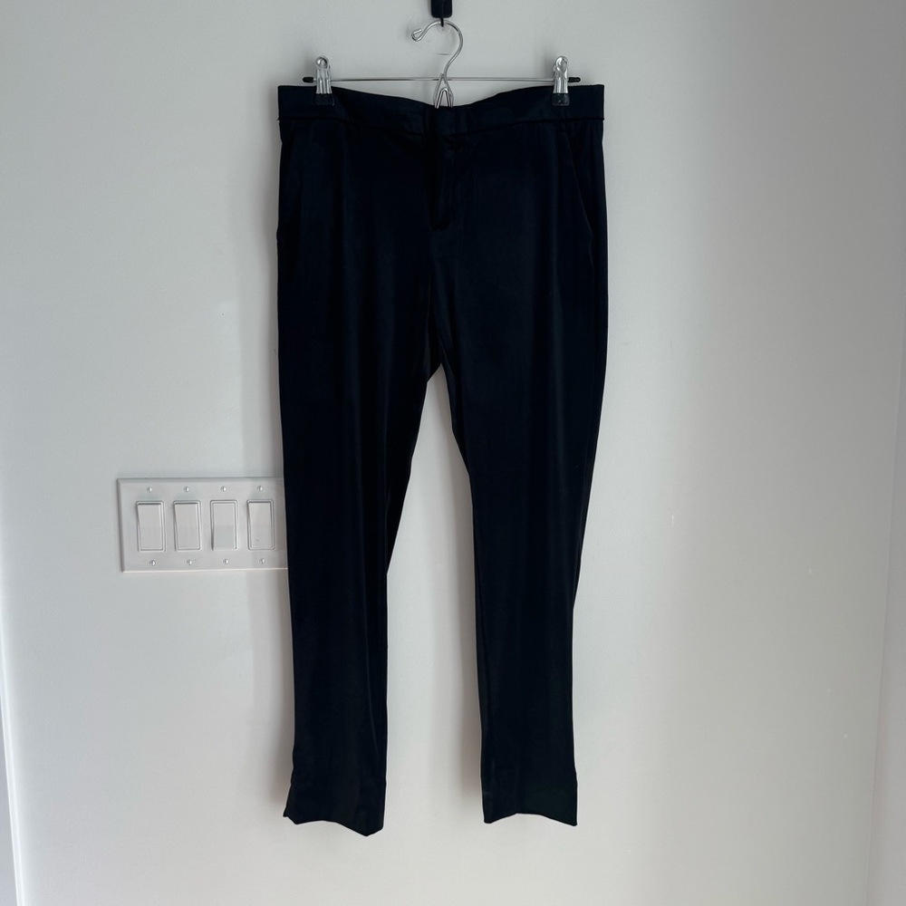 Banana Republic Velvet Slim Dress Pants Women's size 6 Work Office Event